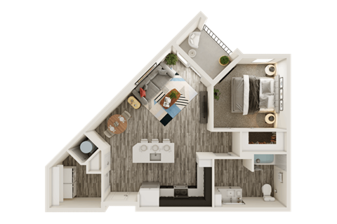 14015 University Pass Studio-2 Beds Apartment for Rent - Photo Gallery 18